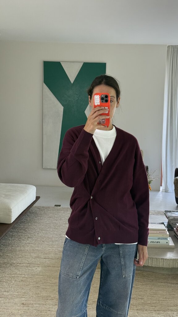 Raff Collective Willa Knit - Burgundy
