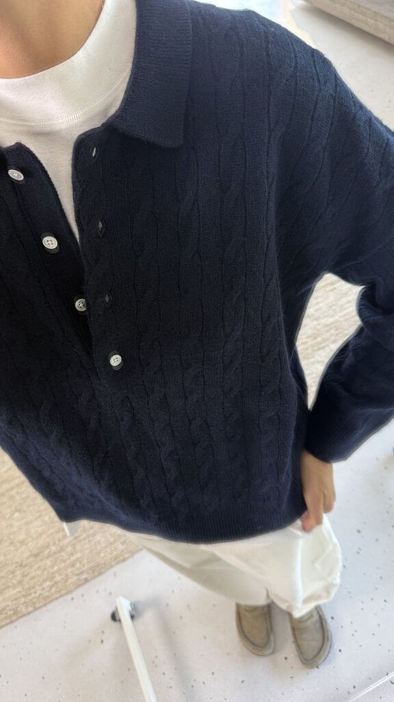 Raff Collective Paula Knit - Navy