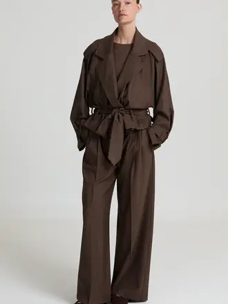 Liv The Label Simone Jacket - Brown Melange