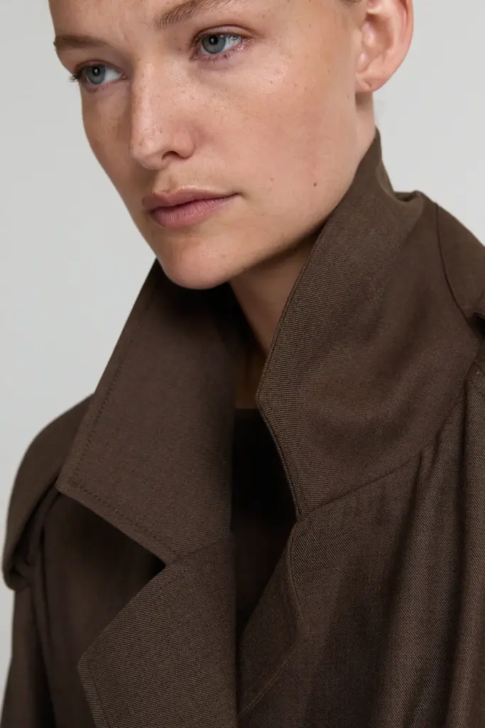 Liv The Label Simone Jacket - Brown Melange