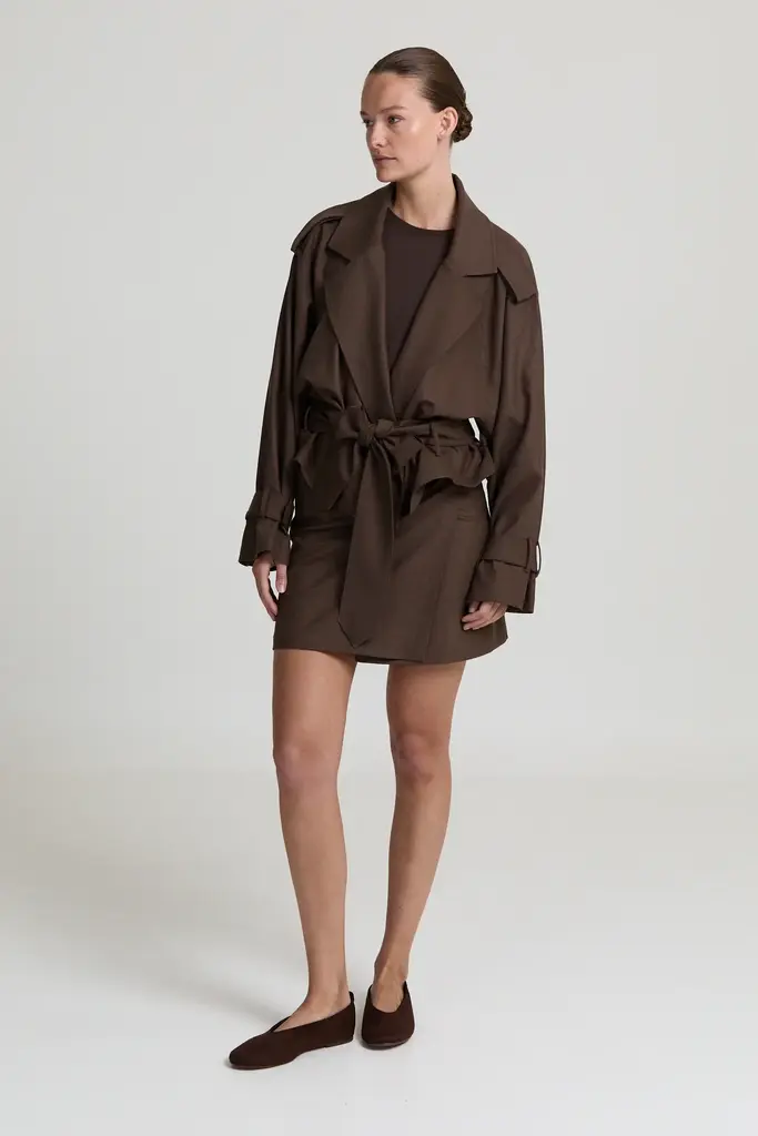 Liv The Label Simone Jacket - Brown Melange