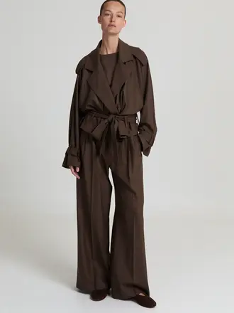 Liv The Label Camille Pants - Brown Melange
