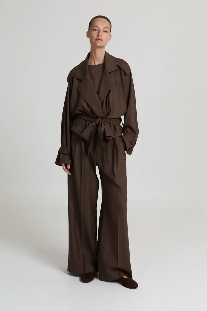 Liv The Label Camille Pants - Brown Melange