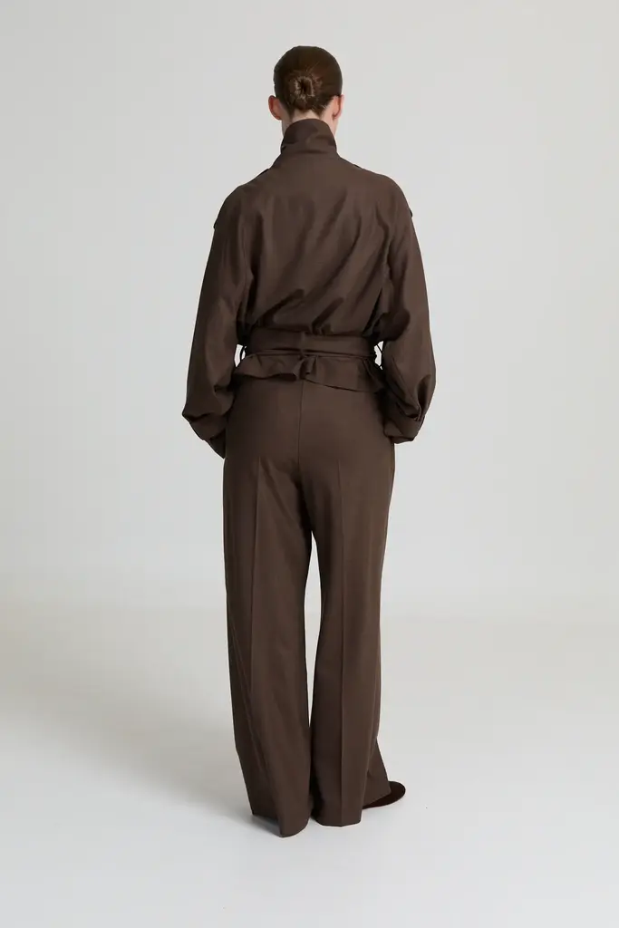 Liv The Label Camille Pants - Brown Melange