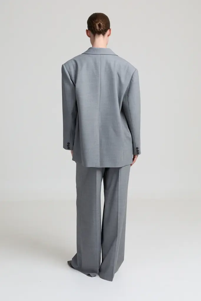 Liv The Label Judy Blazer - Grey Melange