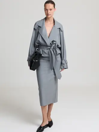 Liv The Label Simone Jacket - Grey Melange