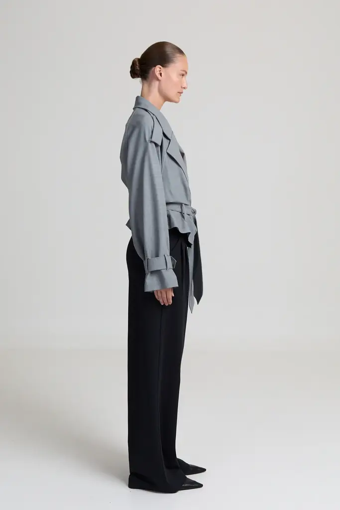 Liv The Label Simone Jacket - Grey Melange