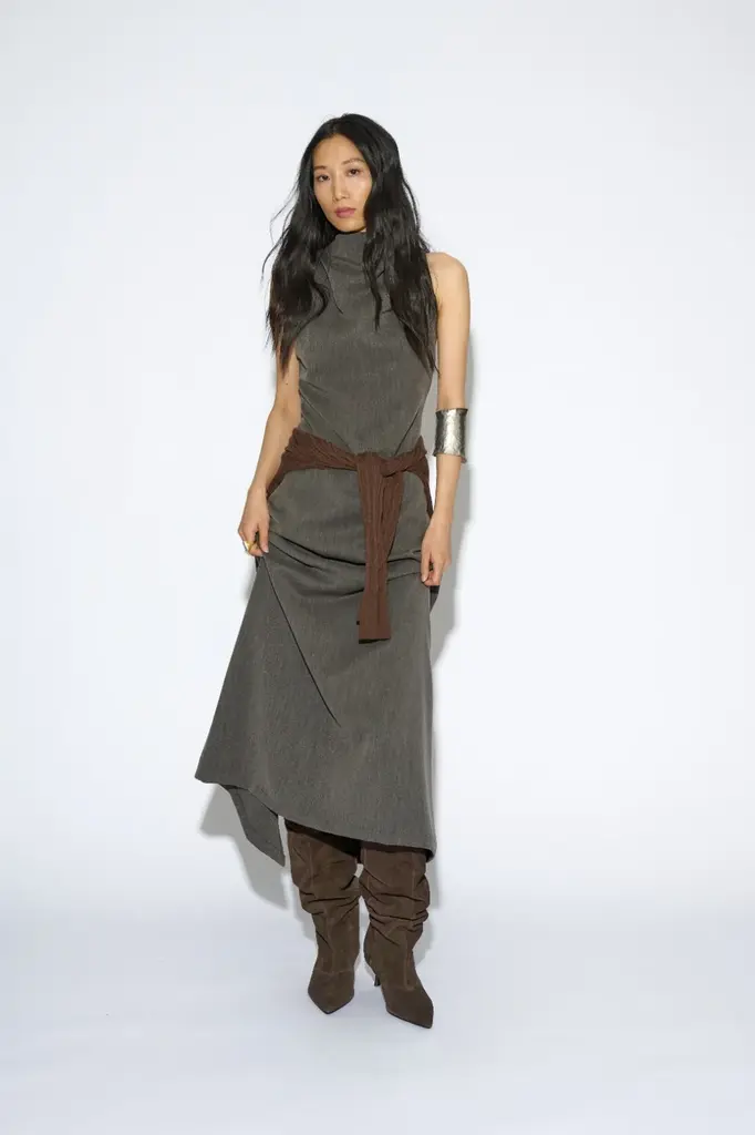Badits Nina Dress - Gray