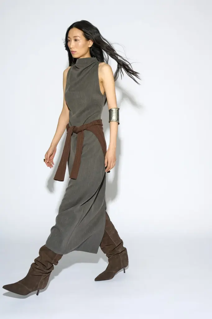 Badits Nina Dress - Gray