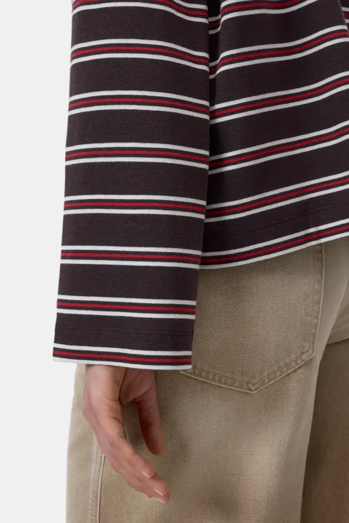 Closed Crewneck Longsleeve - Cinder Brown
