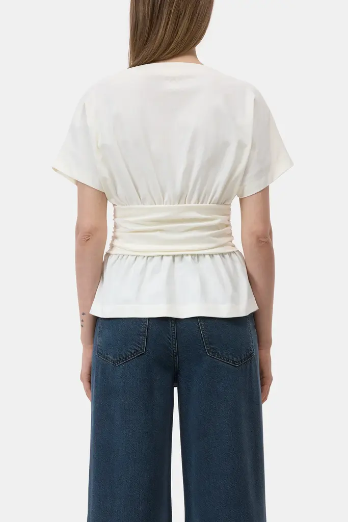Closed Draped T-shirt - Ivory