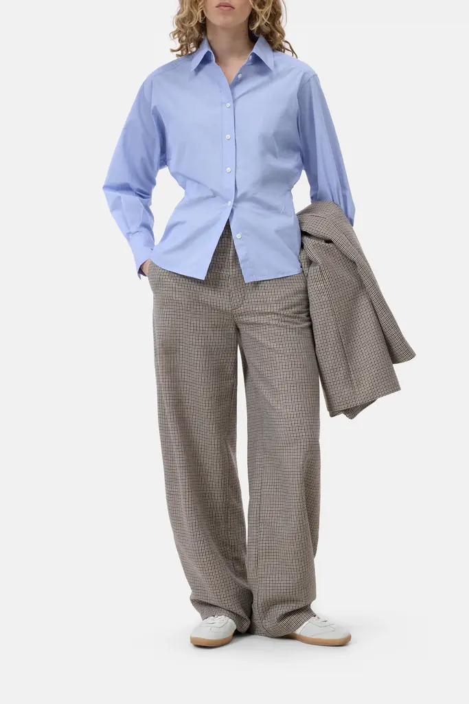 Closed Waisted Shirt - Breeze Blue