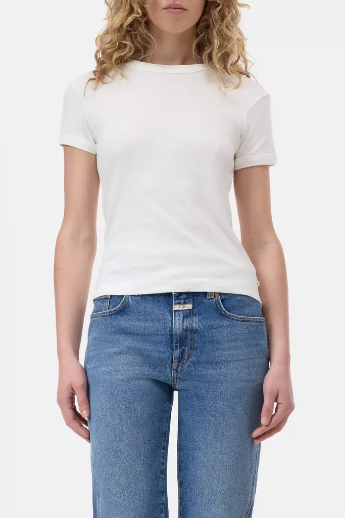 Closed Slim T-shirt - Ivory