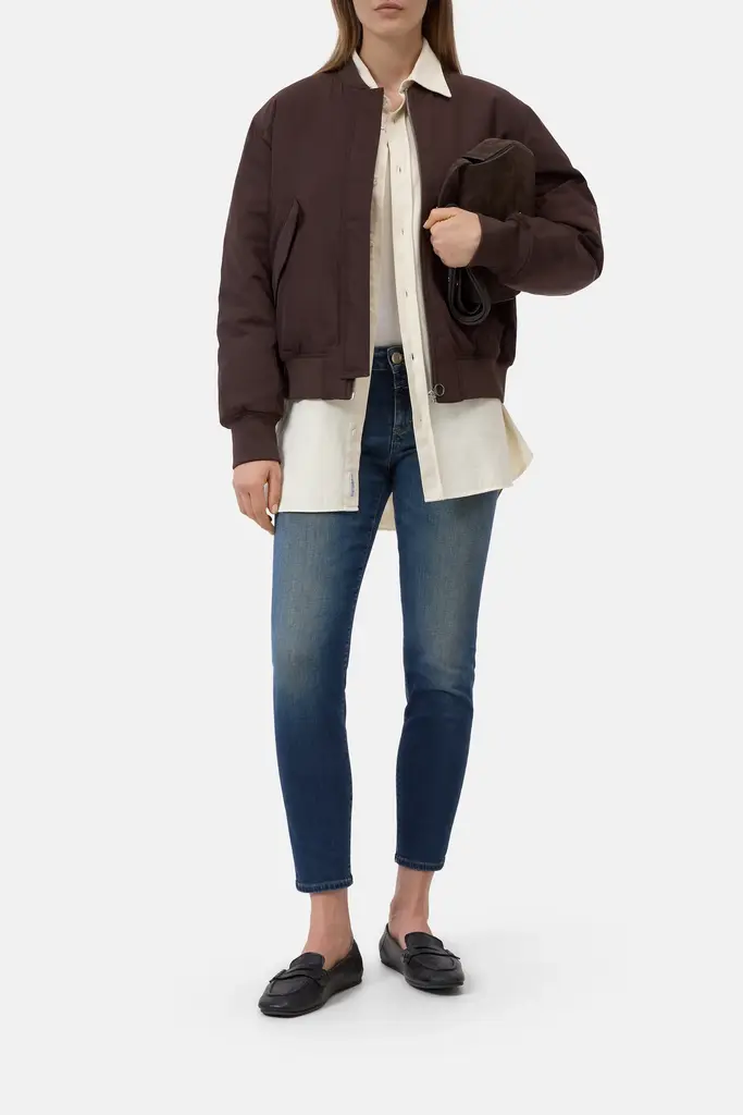 Closed Blouson Jacket - Mahagony Brown