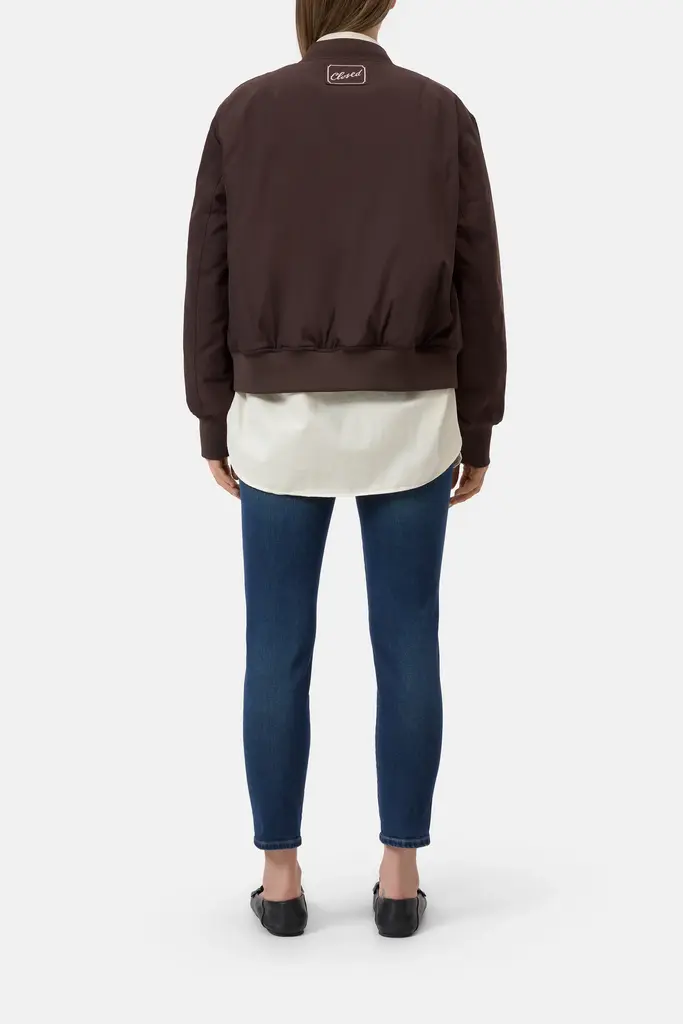 Closed Blouson Jacket - Mahagony Brown