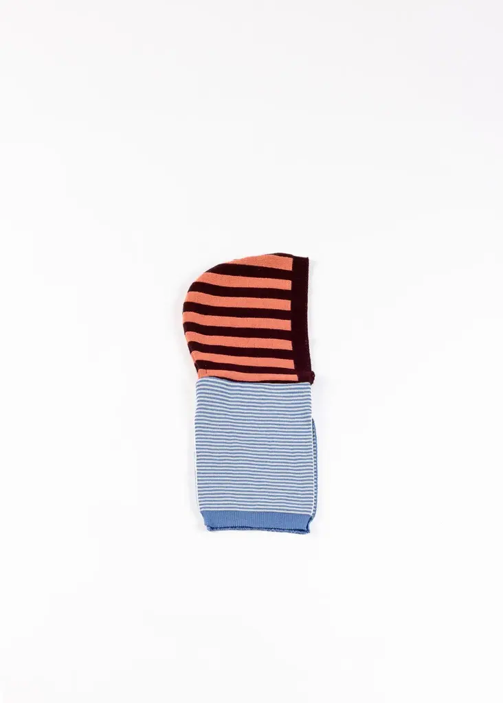 Serge The Label Willem Hooded Scarf - Bordeaux