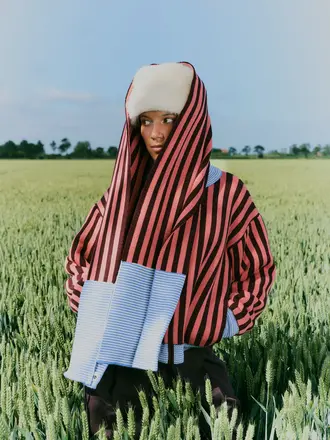 Serge The Label Willem Scarf - Bordeaux