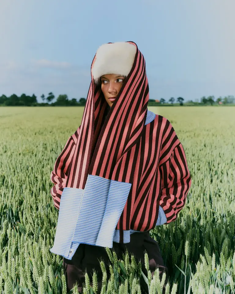 Serge The Label Willem Scarf - Bordeaux