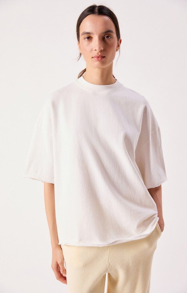 American Vintage Afoma tshirt short sleeves - Blanc