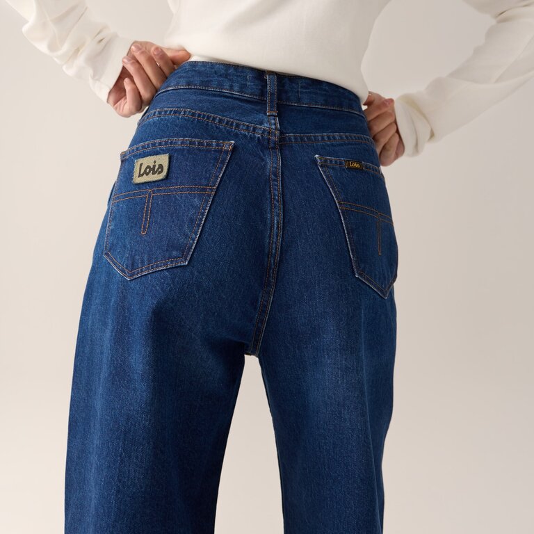 Lois Skater Flare - Marte Blues - Faint stone