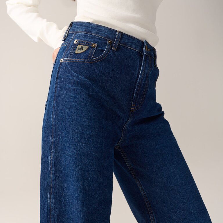 Lois Skater Flare - Marte Blues - Faint stone
