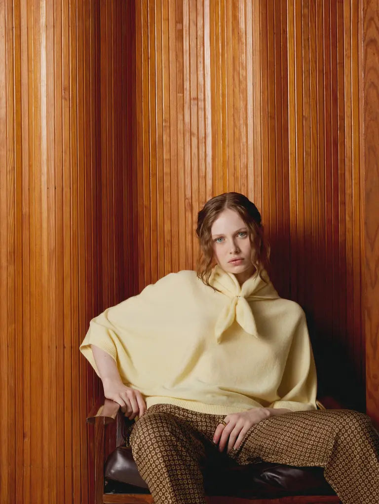 Absolut Cashmere Annabelle Scarf - Light Yellow