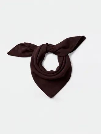 Absolut Cashmere Annabelle Scarf - Dark Brown