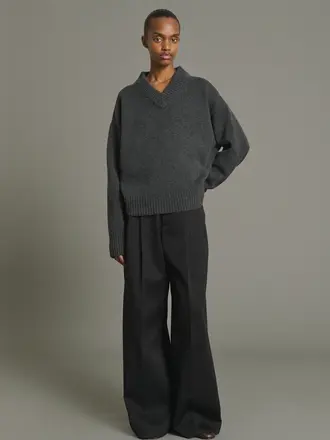 Soeur Julie Pull - Gris Anthracite