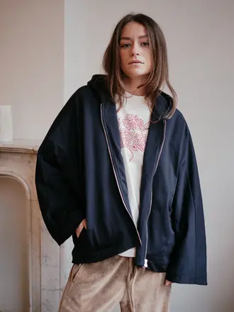 Love Sundaily Chamberi Jacket - Padding Navy
