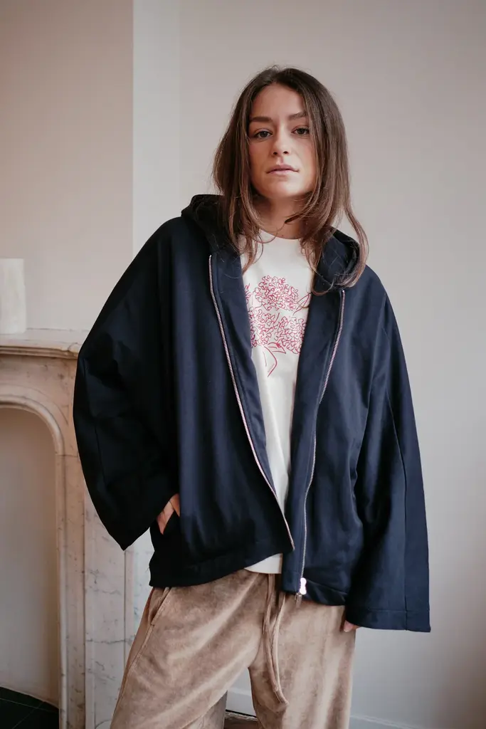 Love Sundaily Chamberi Jacket - Padding Navy
