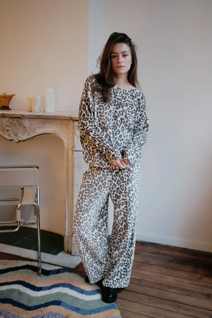 Love Sundaily Monty Sweater - Leopard
