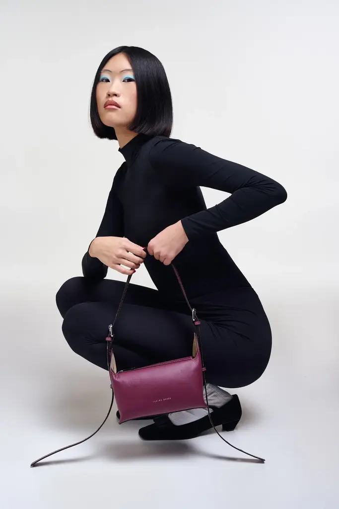 Zarina Rouge Charlie Handbag - Ruby