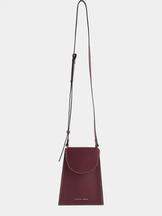 Zarina Rouge Billie Phone Pouch - Ruby