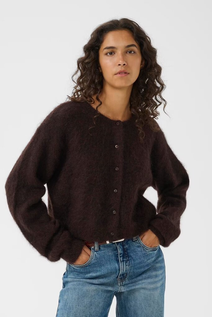 Gestuz Debbie Cardigan - Ganache Melange