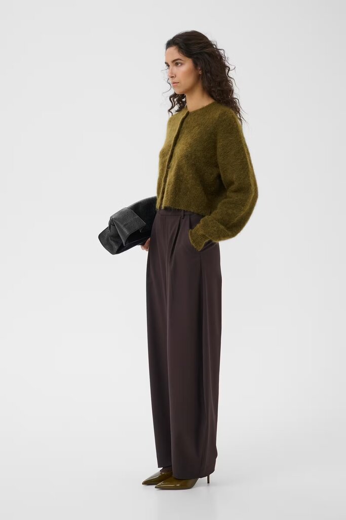 Gestuz Debbie Short Cardigan - Plantation Melange