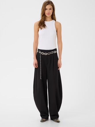 Gestuz Callia Barrel Pants - Black