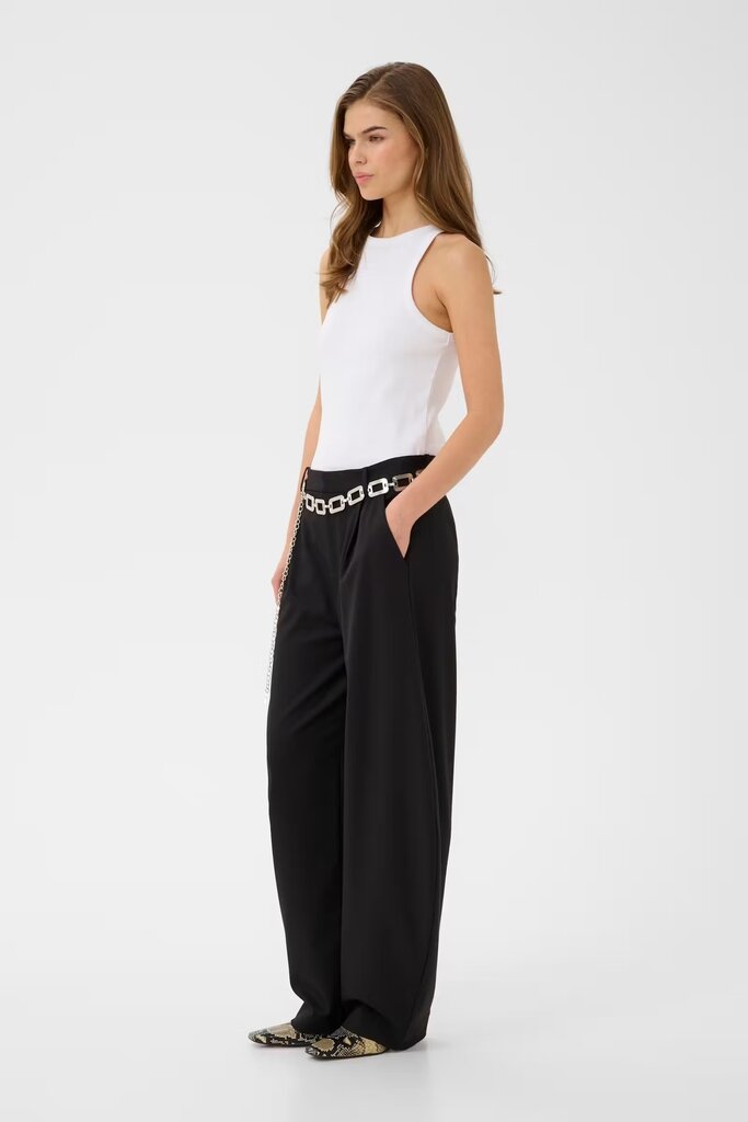 Gestuz Callia Barrel Pants - Black