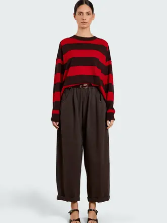 Studio Clique Gitta Pants - Vintage Brown