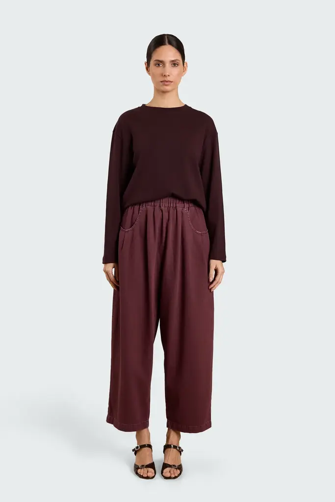 Studio Clique Gitta Pants - Vintage Burgundy