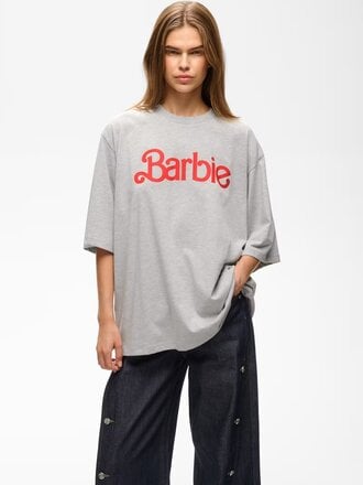 Gestuz Nadya Tee - Light Grey Melange