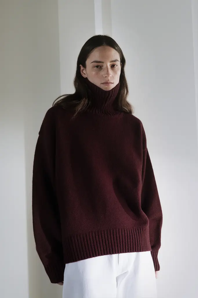 Rhune Alba knit - Bordeaux