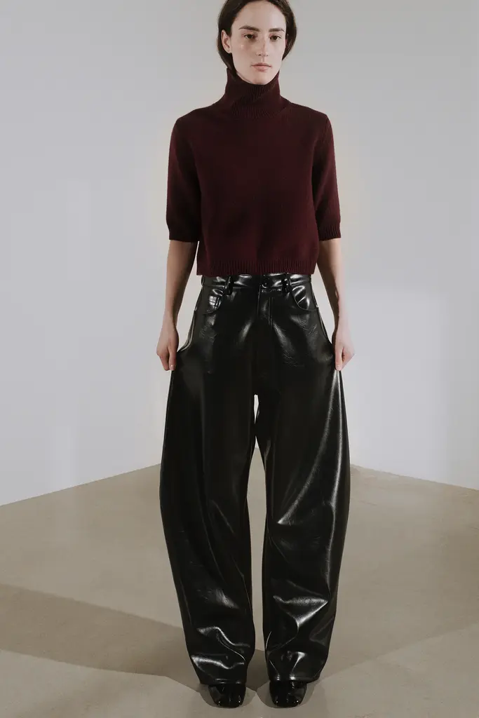 Rhune Brune knit - Bordeaux
