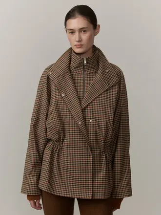 Birgitte Herskind Leigh Jacket - Gun Checks