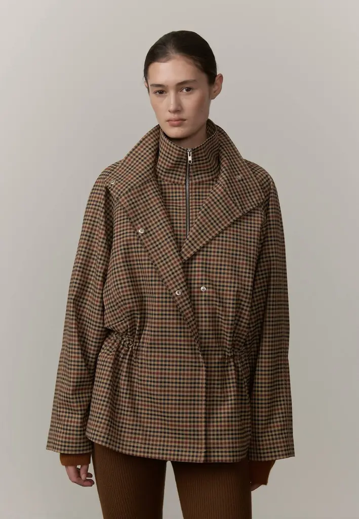 Birgitte Herskind Leigh Jacket - Gun Checks