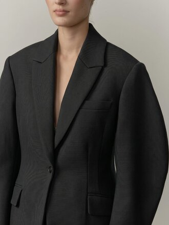 Birgitte Herskind Alex Fitted Blazer - Steel Grey