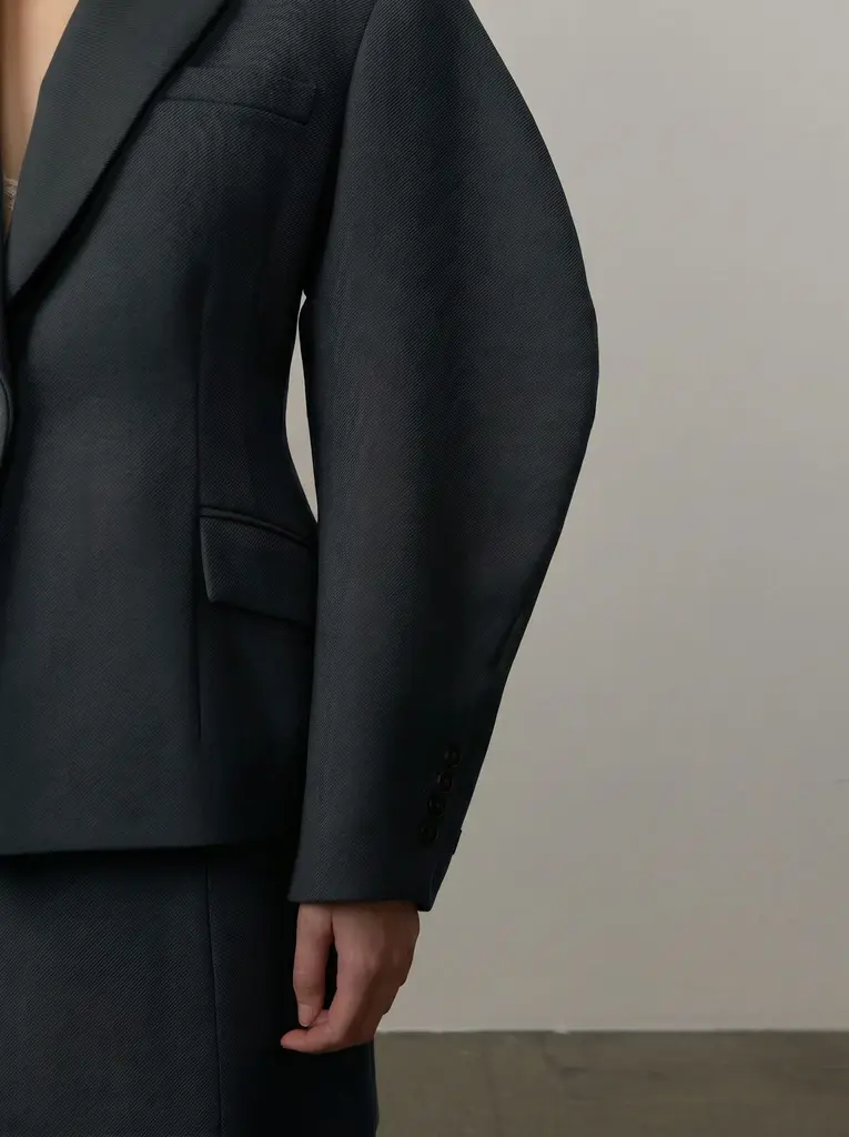 Birgitte Herskind Alex Fitted Blazer - Steel Grey