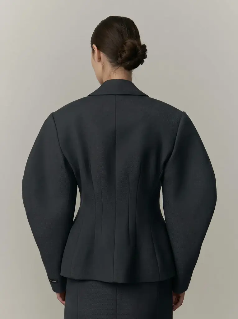 Birgitte Herskind Alex Fitted Blazer - Steel Grey