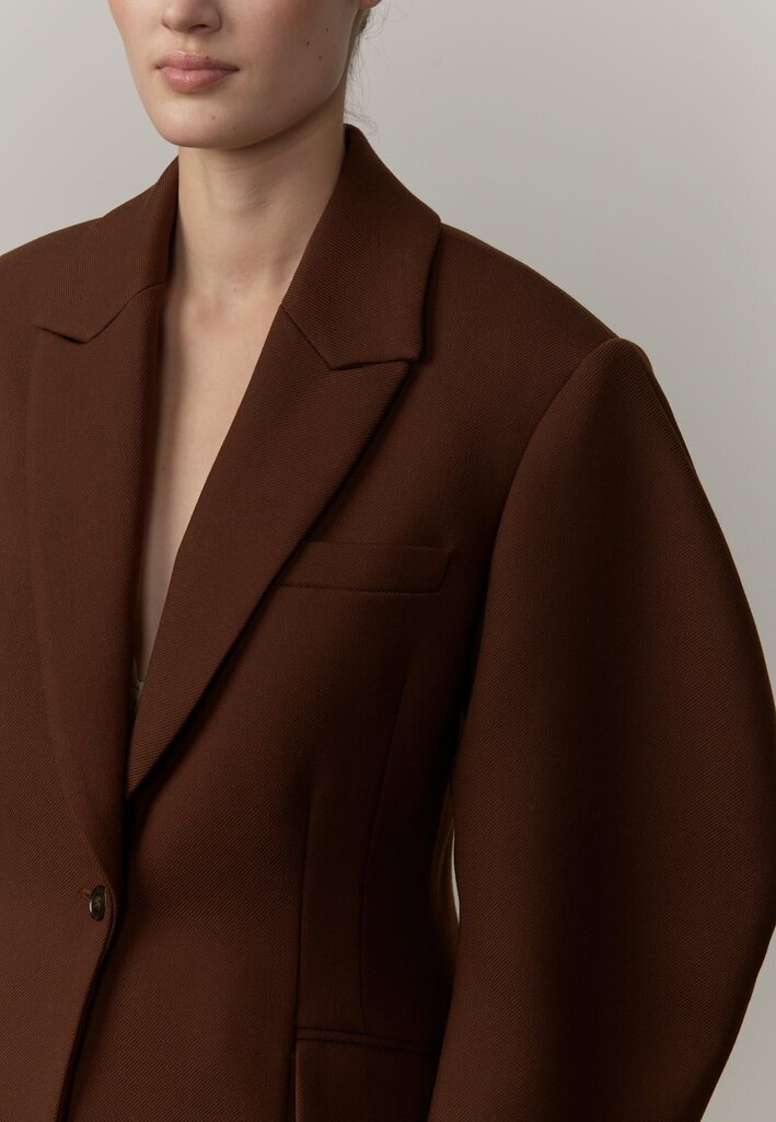 Birgitte Herskind Alex Fitted Blazer - Java Brown