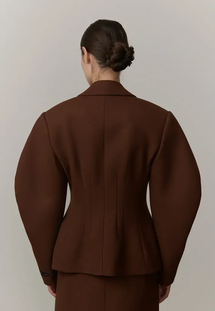 Birgitte Herskind Alex Fitted Blazer - Java Brown