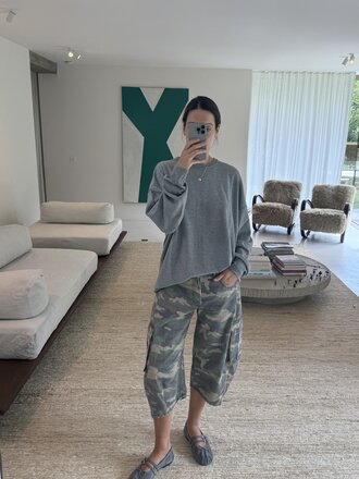Lois Aliana Cargo Jeans - Camo